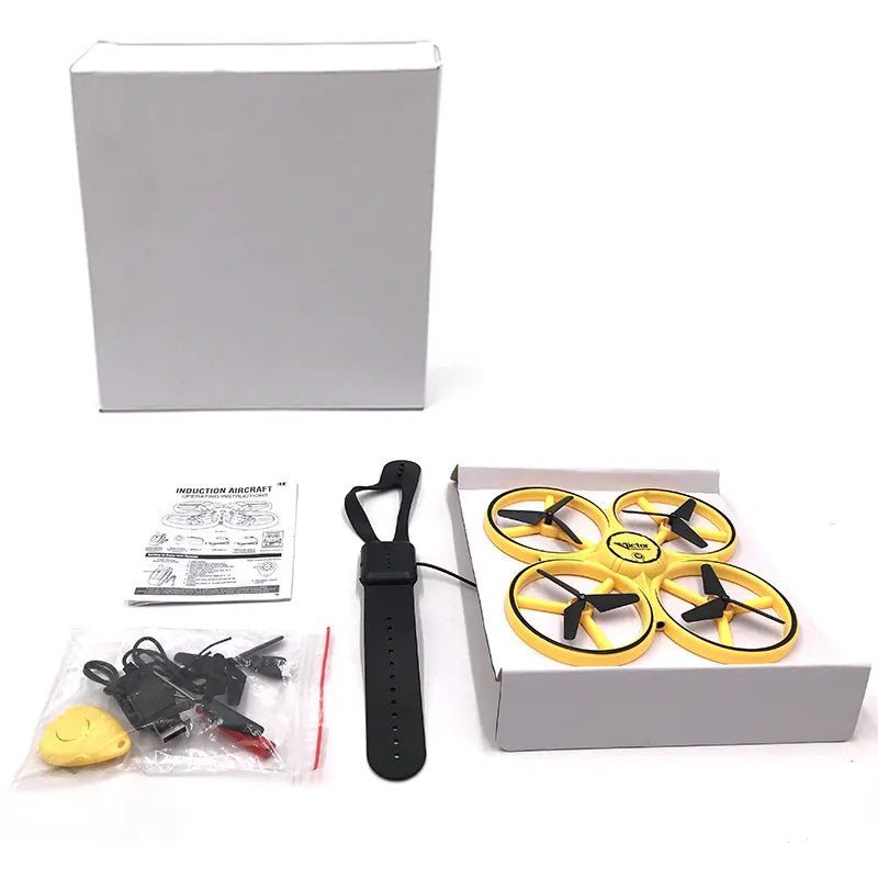 Firefly Drone D10H Elle Kumandalı 2.4 Ghz 17 Cm Sarı - Roket Oyuncak