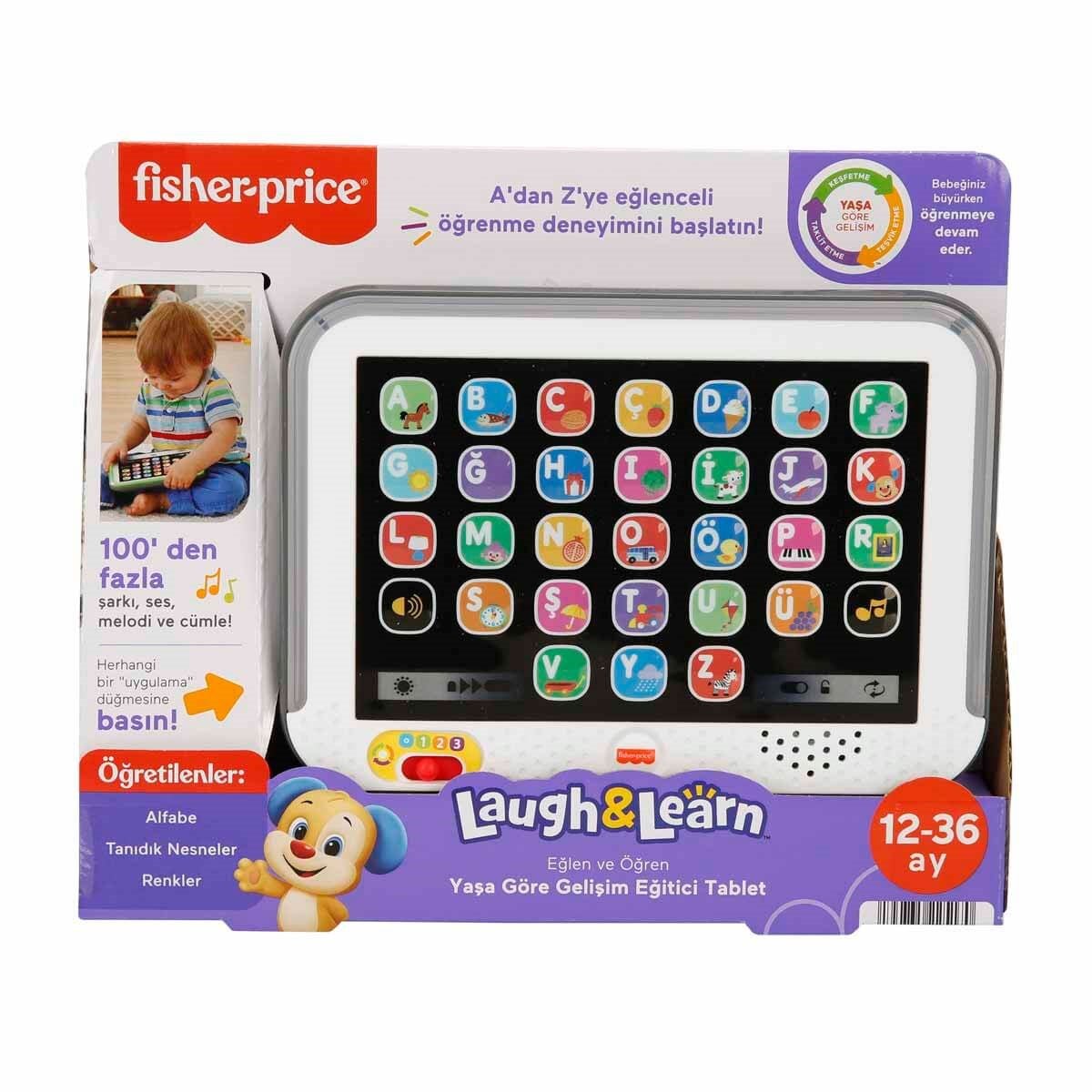 Fisher Price Eğlen ve Öğren Eğitici Tablet CLK64 - Roket Oyuncak