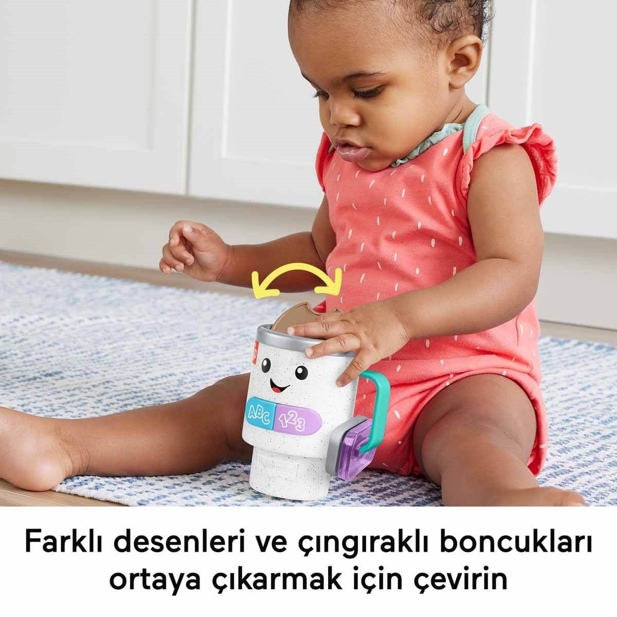 Fisher Price Eğlen ve Öğren Sesli Kahve Keyfi HWY44 - Roket Oyuncak
