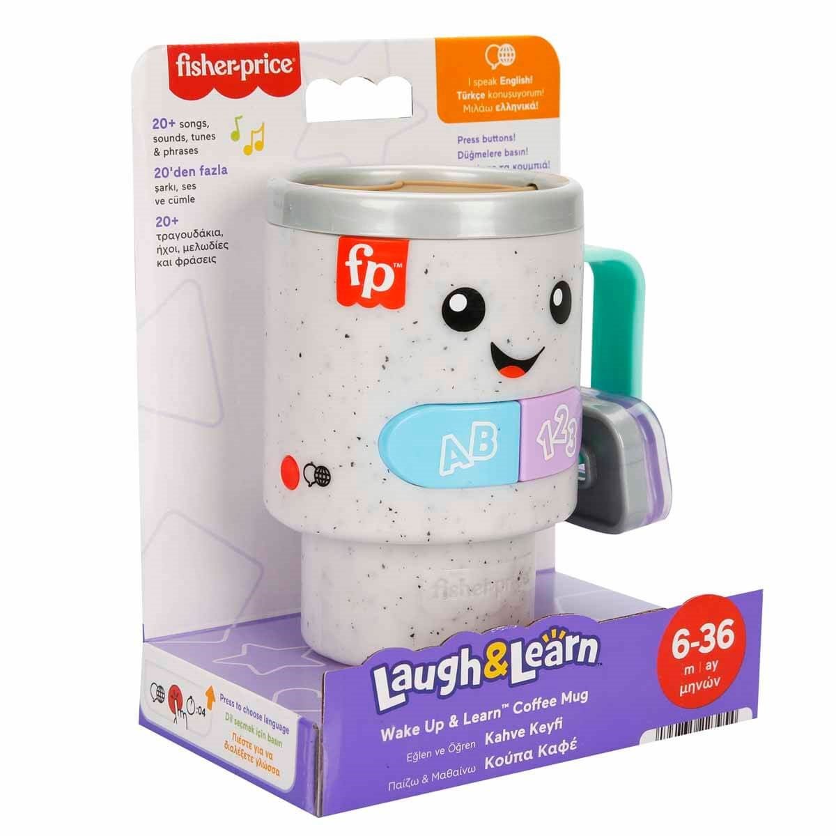 Fisher Price Eğlen ve Öğren Sesli Kahve Keyfi HWY44 - Roket Oyuncak