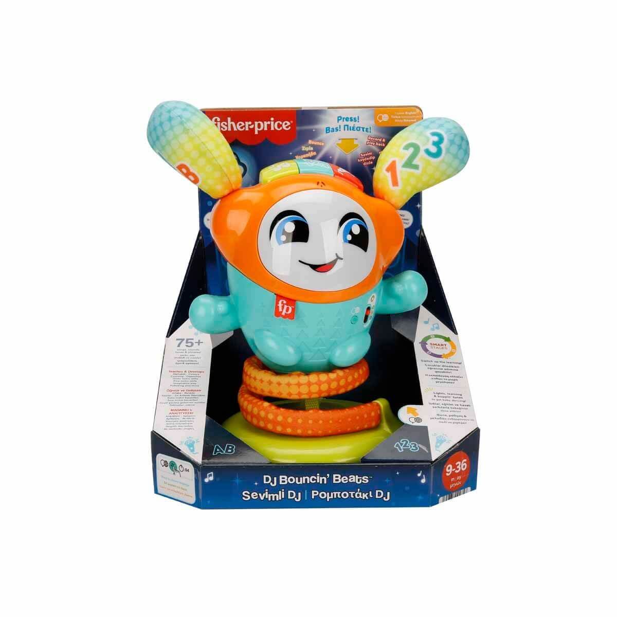 Fisher Price Sevimli DJ Bouncin Beats HJP89 - Roket Oyuncak