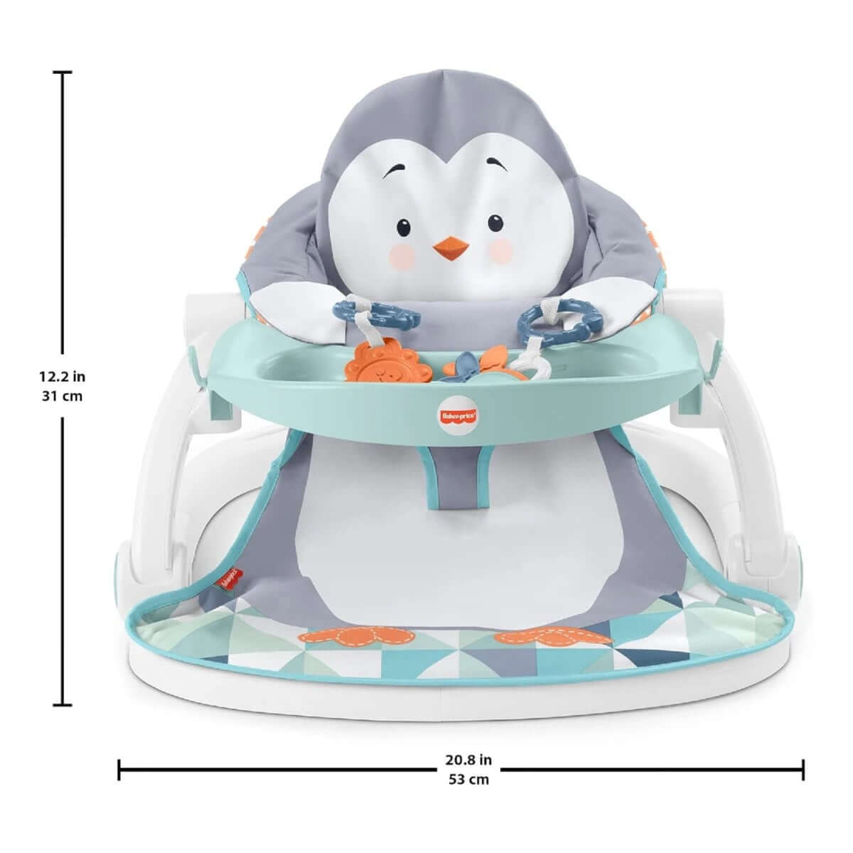 Fisher Price Tepsili Ana Kucağı Penguen HBF27 - Roket Oyuncak