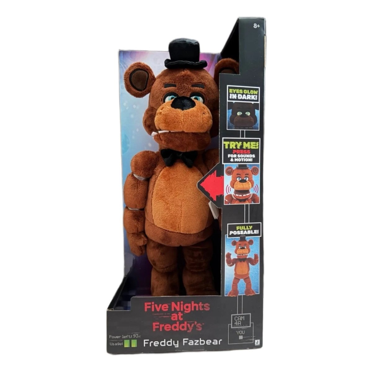 Five Nights at Freddy’s Hareketli ve Sesli Freddy Fazbear Pelüş 35 Cm - Roket Oyuncak