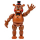 Five Nights at Freddy's Toy Freddy Figür 12.5 cm Boyutunda, 10+ Eklemli, Jumpscare Fonksiyonlu ve Karanlıkta Parlayan Gözlü Aksiyon Figürü - Roket Oyuncak