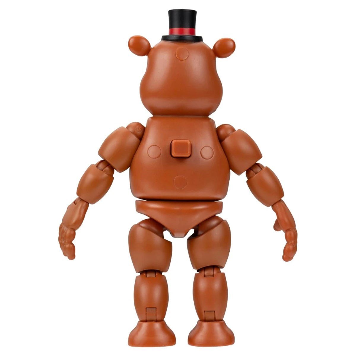 Five Nights at Freddy's Toy Freddy Figür 12.5 cm Boyutunda, 10+ Eklemli, Jumpscare Fonksiyonlu ve Karanlıkta Parlayan Gözlü Aksiyon Figürü - Roket Oyuncak