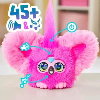 Furby Furblet Sesli Peluş Flo - Flo 45’ten Fazla Ses ve Melodi - Roket Oyuncak