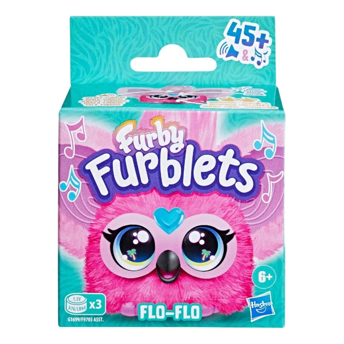 Furby Furblet Sesli Peluş Flo - Flo 45’ten Fazla Ses ve Melodi - Roket Oyuncak