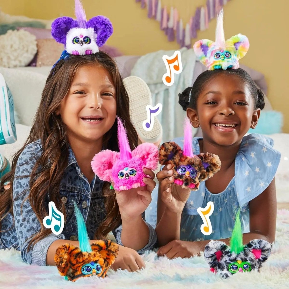 Furby Furblet Sesli Peluş Moo - Boo 45’ten Fazla Ses ve Melodi - Roket Oyuncak
