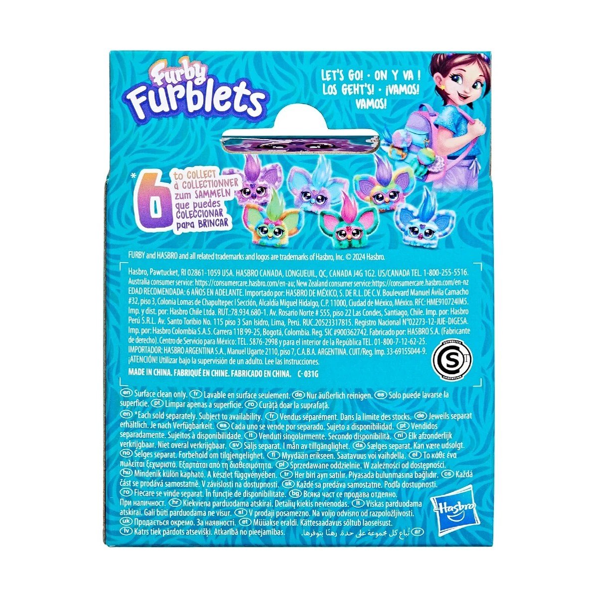 Furby Furblets İnteraktif Sesli Peluş Hip-Bop - Roket Oyuncak