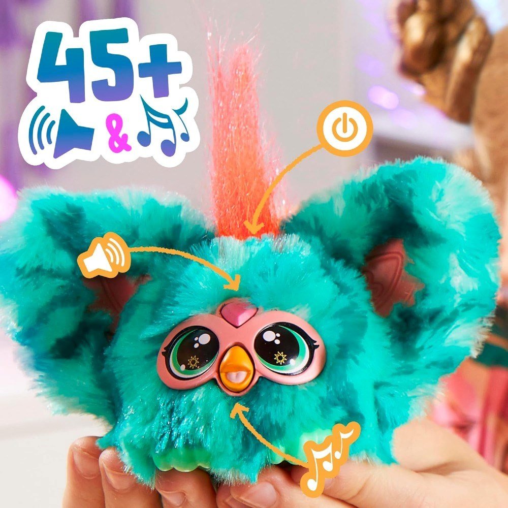 Furby Furblets İnteraktif Sesli Peluş Mello-Nee - Roket Oyuncak