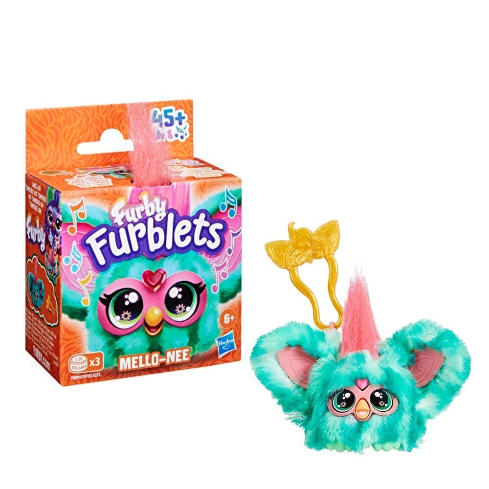Furby Furblets İnteraktif Sesli Peluş Mello-Nee - Roket Oyuncak