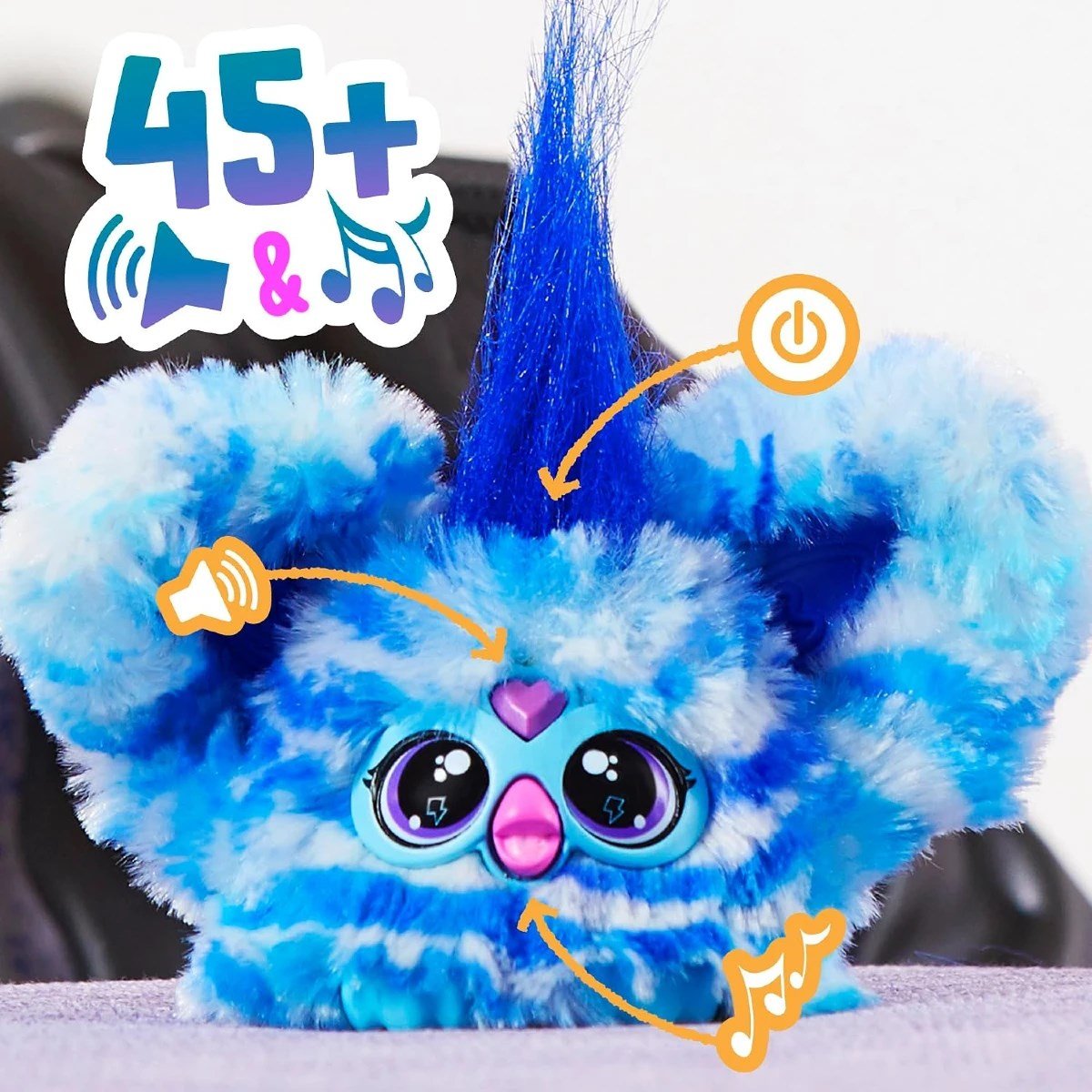Furby Furblets İnteraktif Sesli Peluş Ooh-Koo - Roket Oyuncak