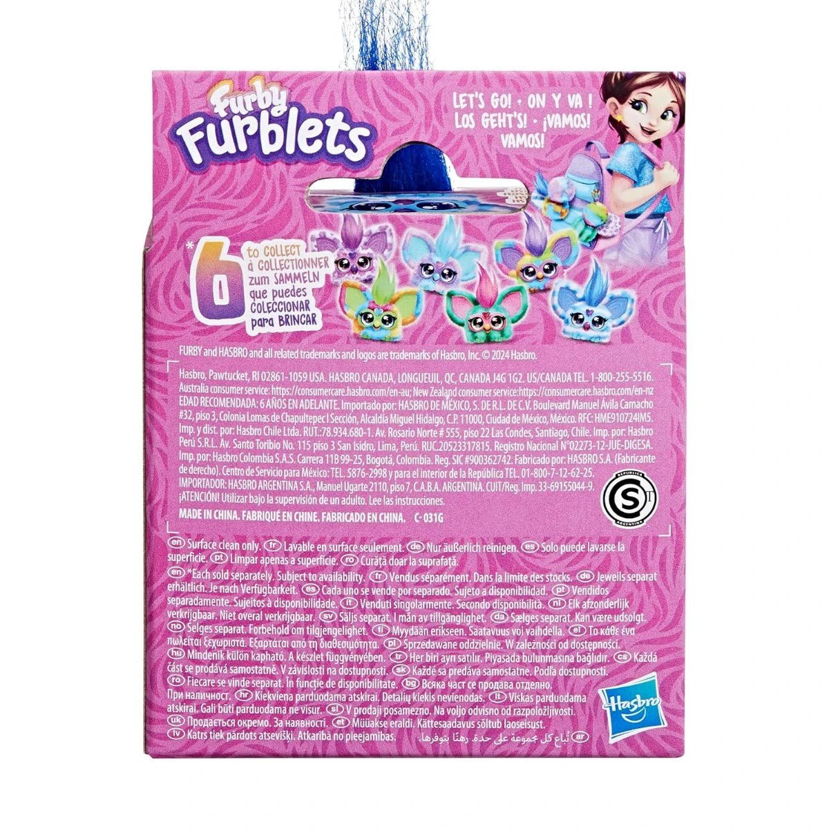 Furby Furblets İnteraktif Sesli Peluş Ooh-Koo - Roket Oyuncak