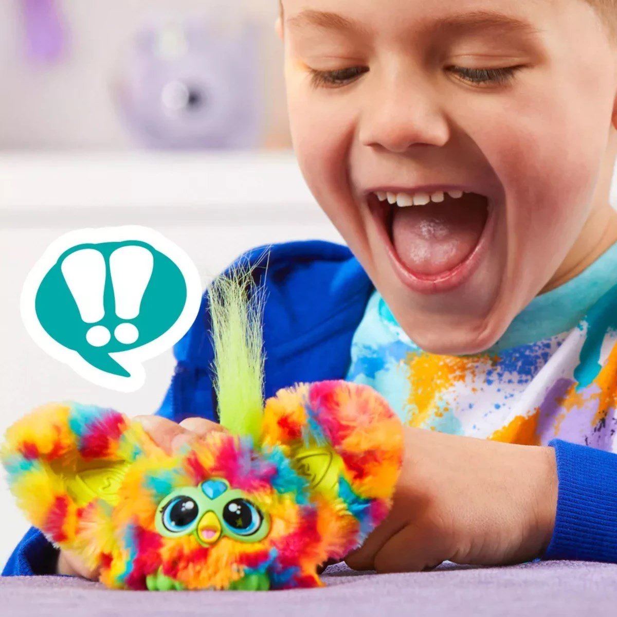 Furby Furblets İnteraktif Sesli Peluş Pix-Elle - Roket Oyuncak