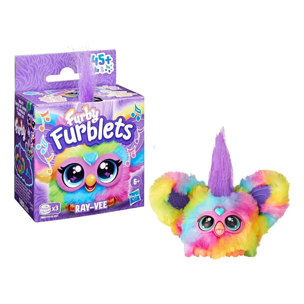 Furby Furblets İnteraktif Sesli Peluş Ray-Vee - Roket Oyuncak