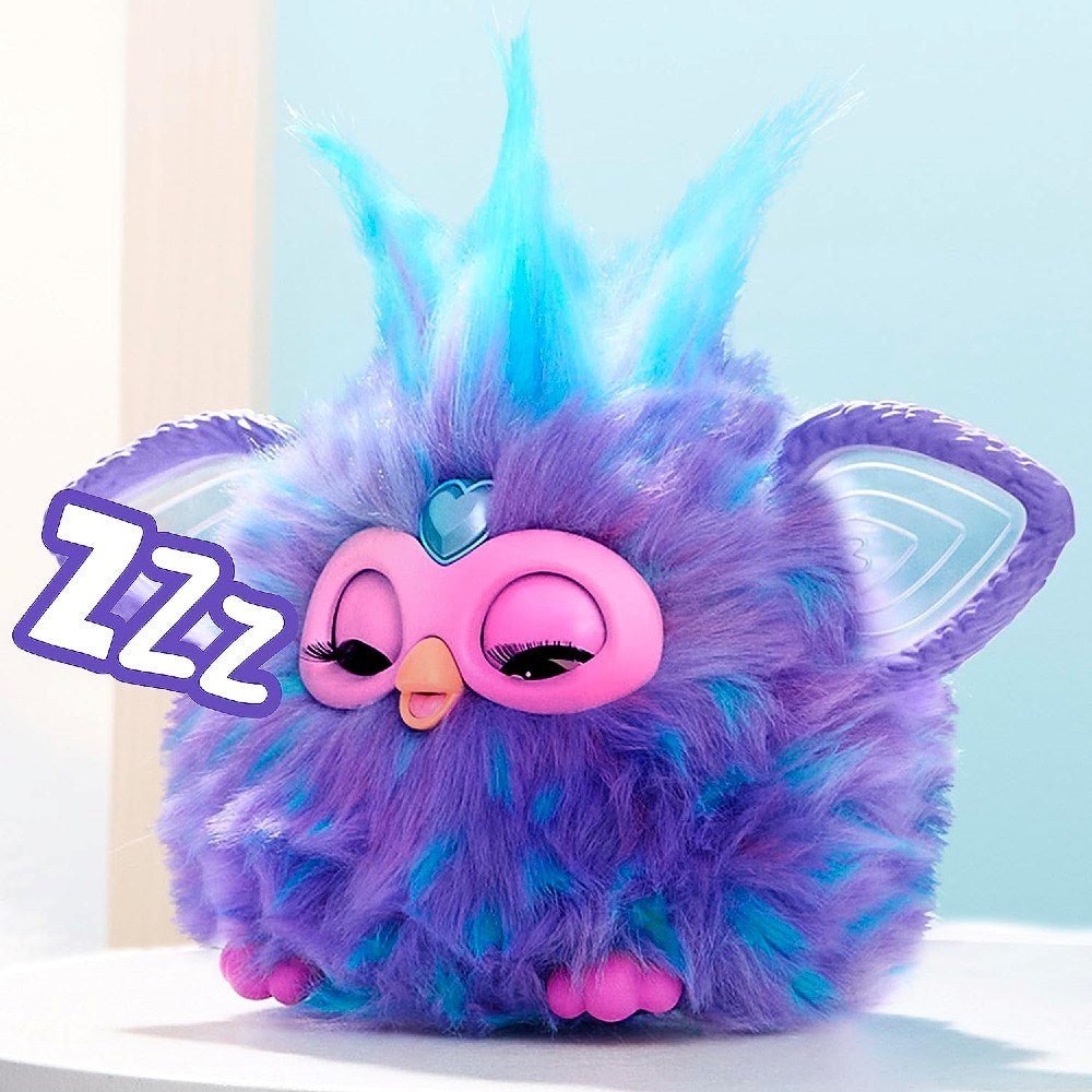 Furby Mor Sesli ve Işıklı İnterakti̇f Peluş Türkçe Versiyon F6743 - Roket Oyuncak