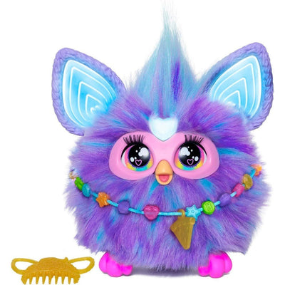 Furby Mor Sesli ve Işıklı İnterakti̇f Peluş Türkçe Versiyon F6743 - Roket Oyuncak