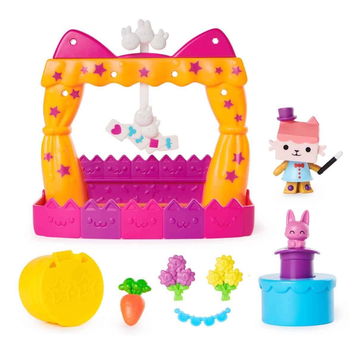 Gabby's Dollhouse Balkon Oyun Seti Baby Box Cat'S Talent - Roket Oyuncak