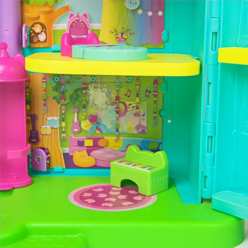 Gabby's Dollhouse Festival Evi Eğlenceli Müzikli Oyun Seti - Roket Oyuncak