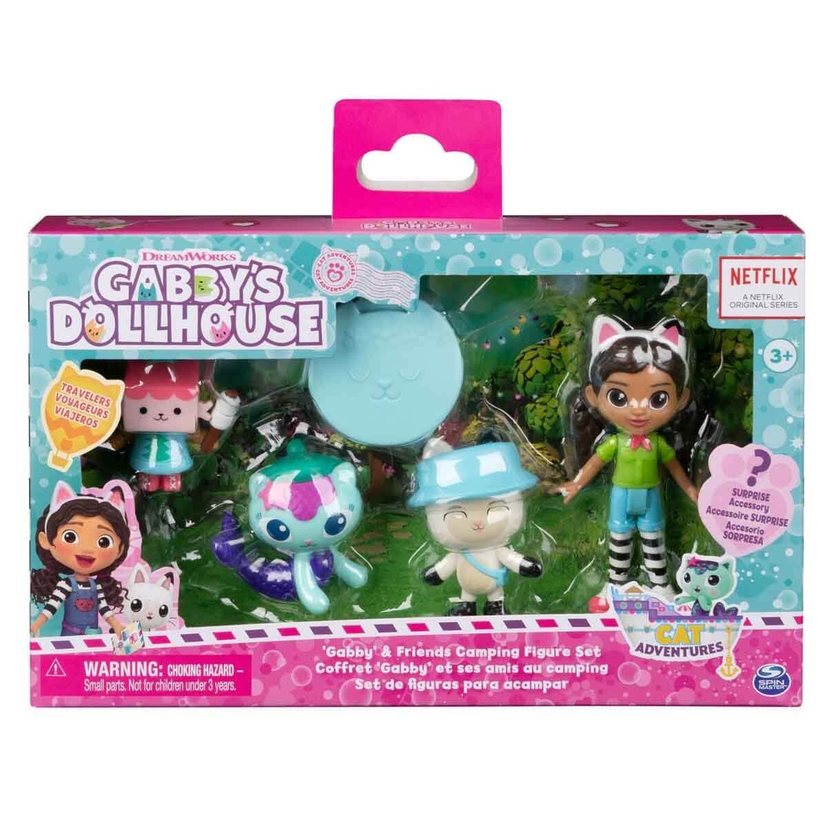 Gabby's Dollhouse Gabby ve Arkadaşları Kampta Oyun Seti - Roket Oyuncak