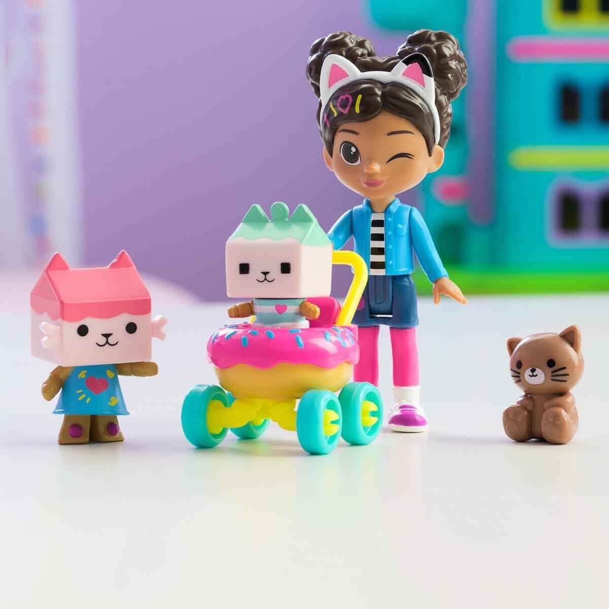 Gabby's Dollhouse Kedi Bakımı Figür Seti - Roket Oyuncak