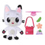 Gabby's Dollhouse Meow - mazing Pandy Paws 20’den Fazla Ses Efektli, Meow Tech Uyumlu ve Aksesuarlı İnteraktif Pelüş Kedi - Roket Oyuncak
