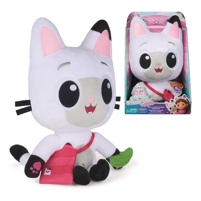 Gabby's Dollhouse Meow - mazing Pandy Paws 20’den Fazla Ses Efektli, Meow Tech Uyumlu ve Aksesuarlı İnteraktif Pelüş Kedi - Roket Oyuncak