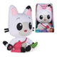 Gabby's Dollhouse Meow - mazing Pandy Paws 20’den Fazla Ses Efektli, Meow Tech Uyumlu ve Aksesuarlı İnteraktif Pelüş Kedi - Roket Oyuncak
