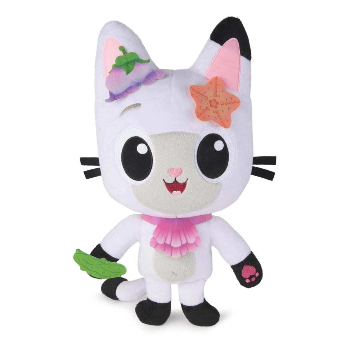 Gabby's Dollhouse Meow - mazing Pandy Paws 20’den Fazla Ses Efektli, Meow Tech Uyumlu ve Aksesuarlı İnteraktif Pelüş Kedi - Roket Oyuncak