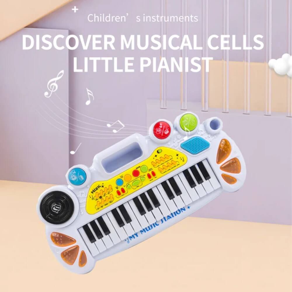 Giocheria Music Mania 31 Tuşlu Mikrofonlu Org Mp3 Uyumlu - Roket Oyuncak