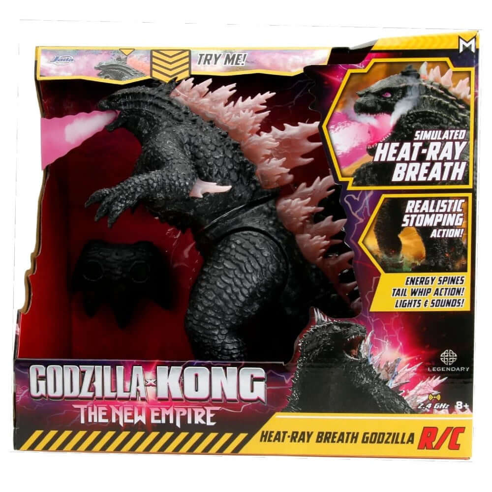 Godzilla Heat Ray Breath Uzaktan Kumandalı Yürüyen Figür Sesli Işıklı ve Duman Efektli 63 Cm - Roket Oyuncak