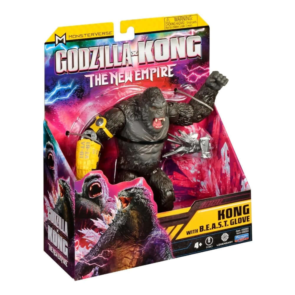 Godzilla x Kong Aksiyon Figürü 15 Cm Kong B.E.A.S.T. Glove - Roket Oyuncak
