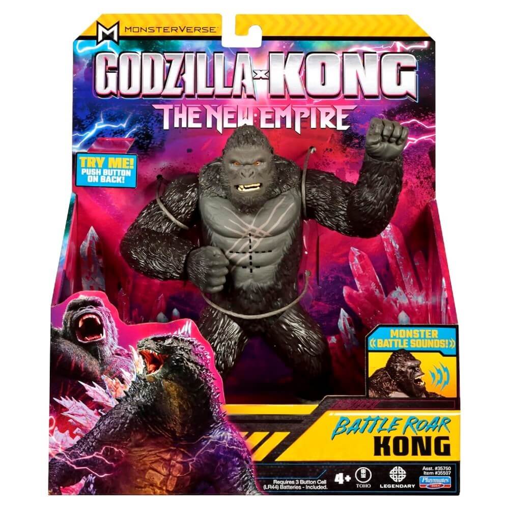 Godzilla x Kong Sesli Aksiyon Figürü 18 Cm King Kong - Roket Oyuncak
