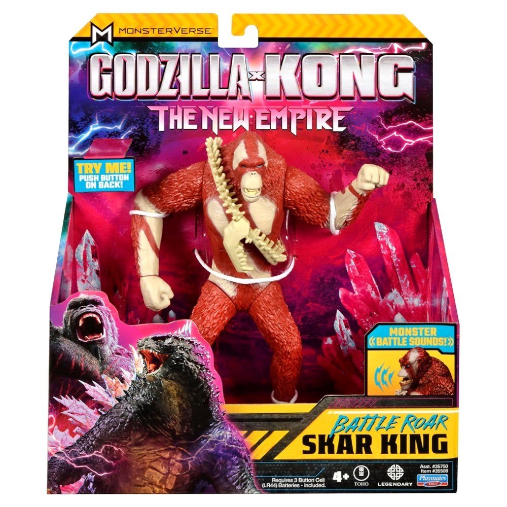 Godzilla x Kong Sesli Delüks Aksiyon Figürü 18 cm Skar King - Roket Oyuncak