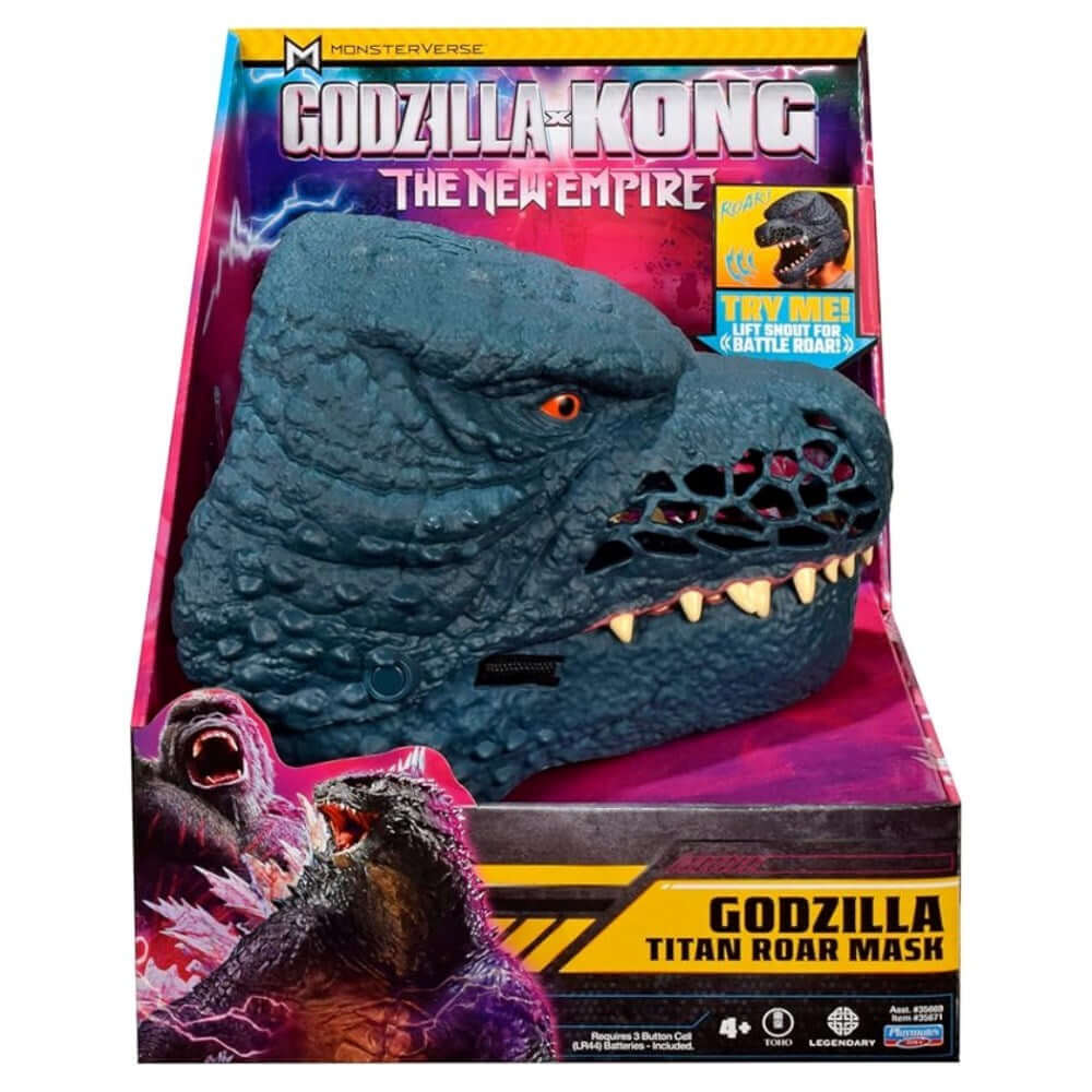 Godzilla x Kong Sesli Maske Godzilla - Roket Oyuncak