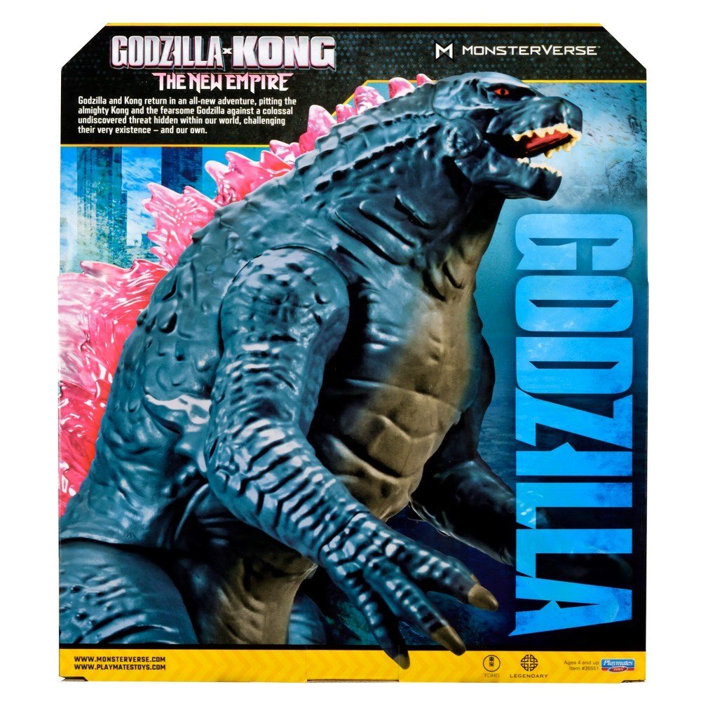 Godzilla x Kong The New Empire Dev Aksiyon Figürü Godzilla Evolved 28 cm Boyunda, Hareketli Eklemli ve Film Detaylı Koleksiyon Serisi - Roket Oyuncak