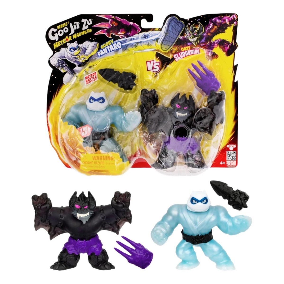 Goojitzu Meteor Madness 2'li Figür Pantaro vs Sludgewing - Roket Oyuncak