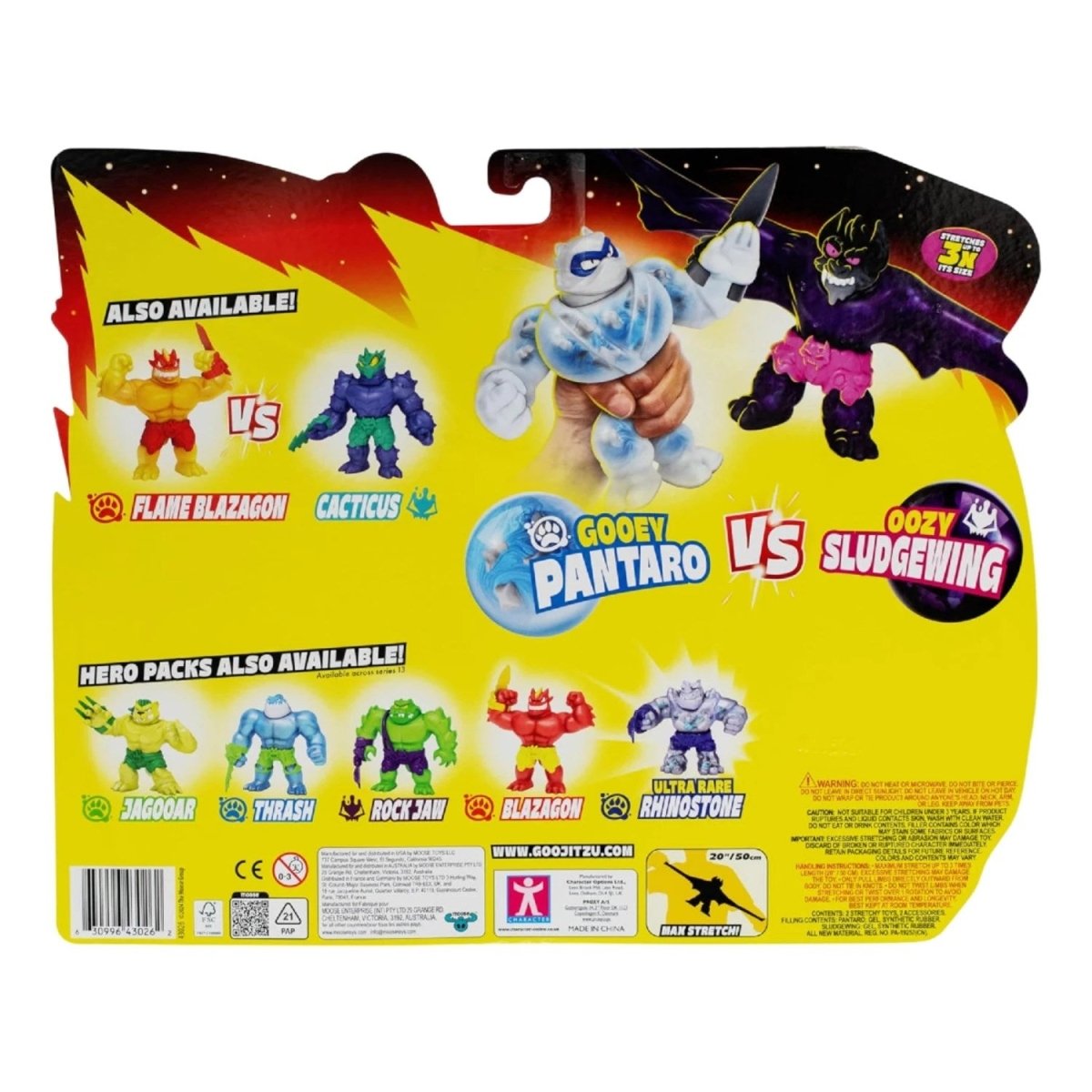 Goojitzu Meteor Madness 2'li Figür Pantaro vs Sludgewing - Roket Oyuncak