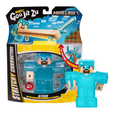 Goojitzu Minecraft Tekli Figür Serisi - Steve - Roket Oyuncak