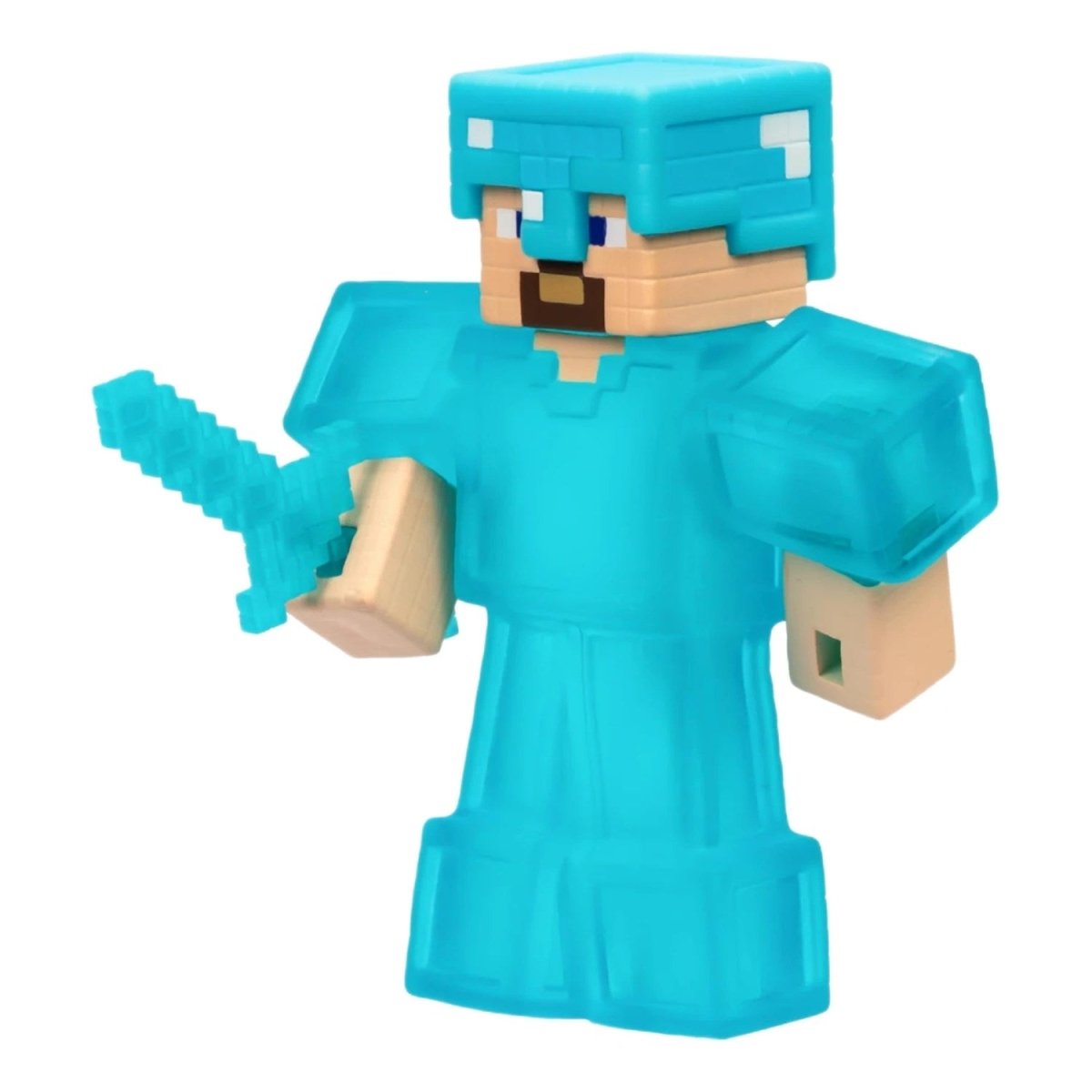 Goojitzu Minecraft Tekli Figür Serisi - Steve - Roket Oyuncak