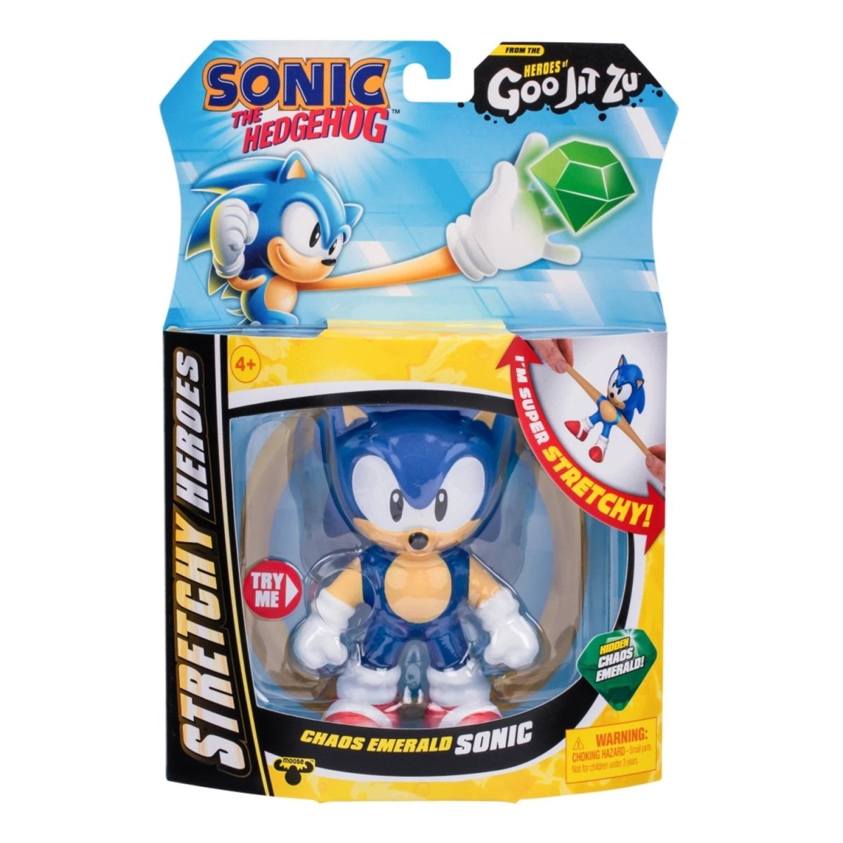 Goojitzu Sonic Tekli Figür Chaos Emerald Sonic GJT68000 - Roket Oyuncak
