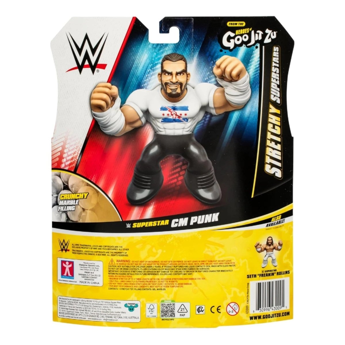 Goojitzu WWE Tekli Figür S2 Superstar CM Punk - Roket Oyuncak
