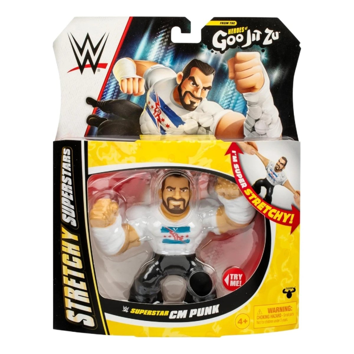 Goojitzu WWE Tekli Figür S2 Superstar CM Punk - Roket Oyuncak