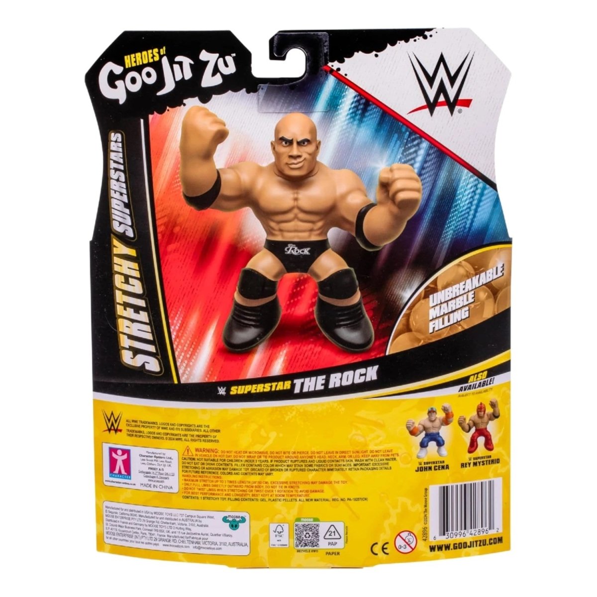 Goojitzu WWE Tekli Figür Superstar The Rock - Roket Oyuncak