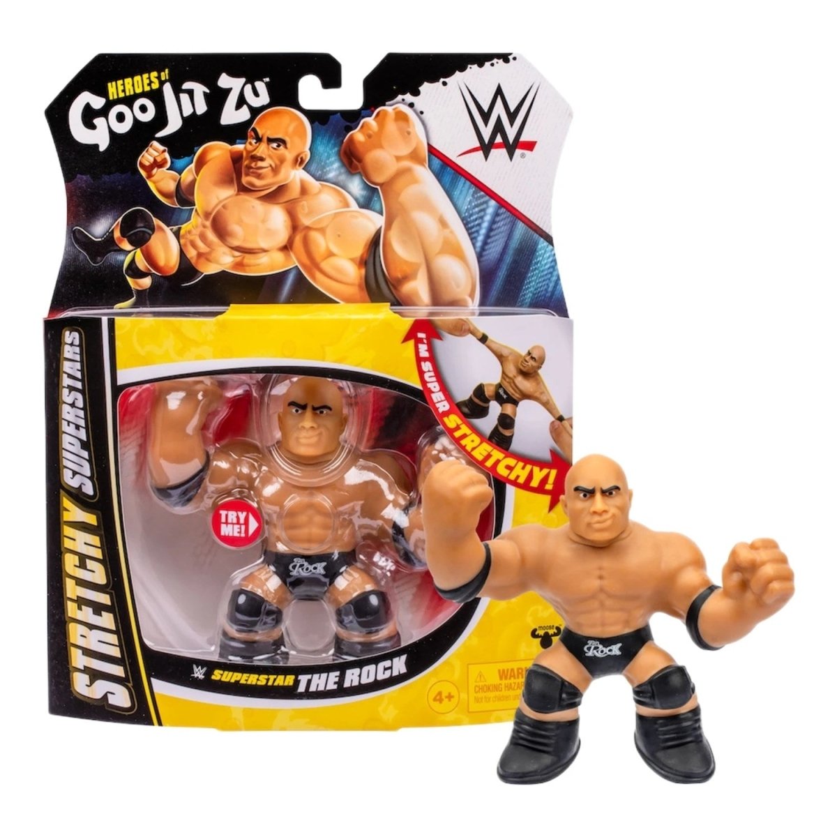 Goojitzu WWE Tekli Figür Superstar The Rock - Roket Oyuncak