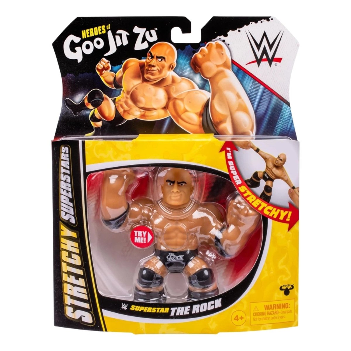 Goojitzu WWE Tekli Figür Superstar The Rock - Roket Oyuncak