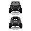 H1 Hurtle 1:12 Metal Şasili Işıklı RC Off - Road Dağ Arabası - Roket Oyuncak