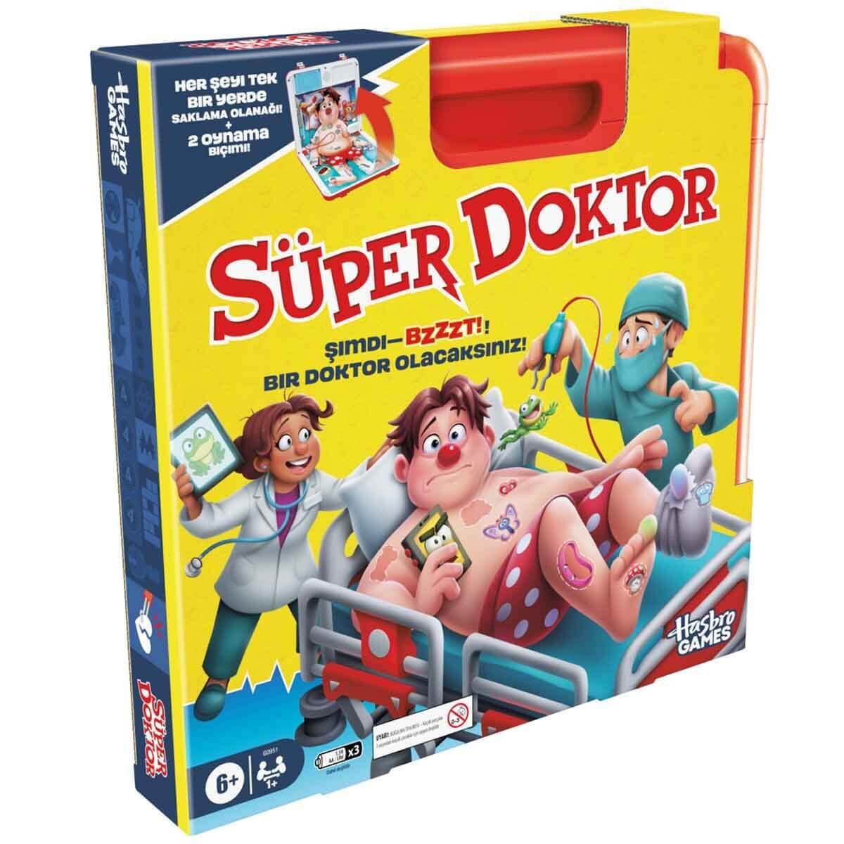 Hasbro Games Süper Doktor Kutu Oyunu - Roket Oyuncak