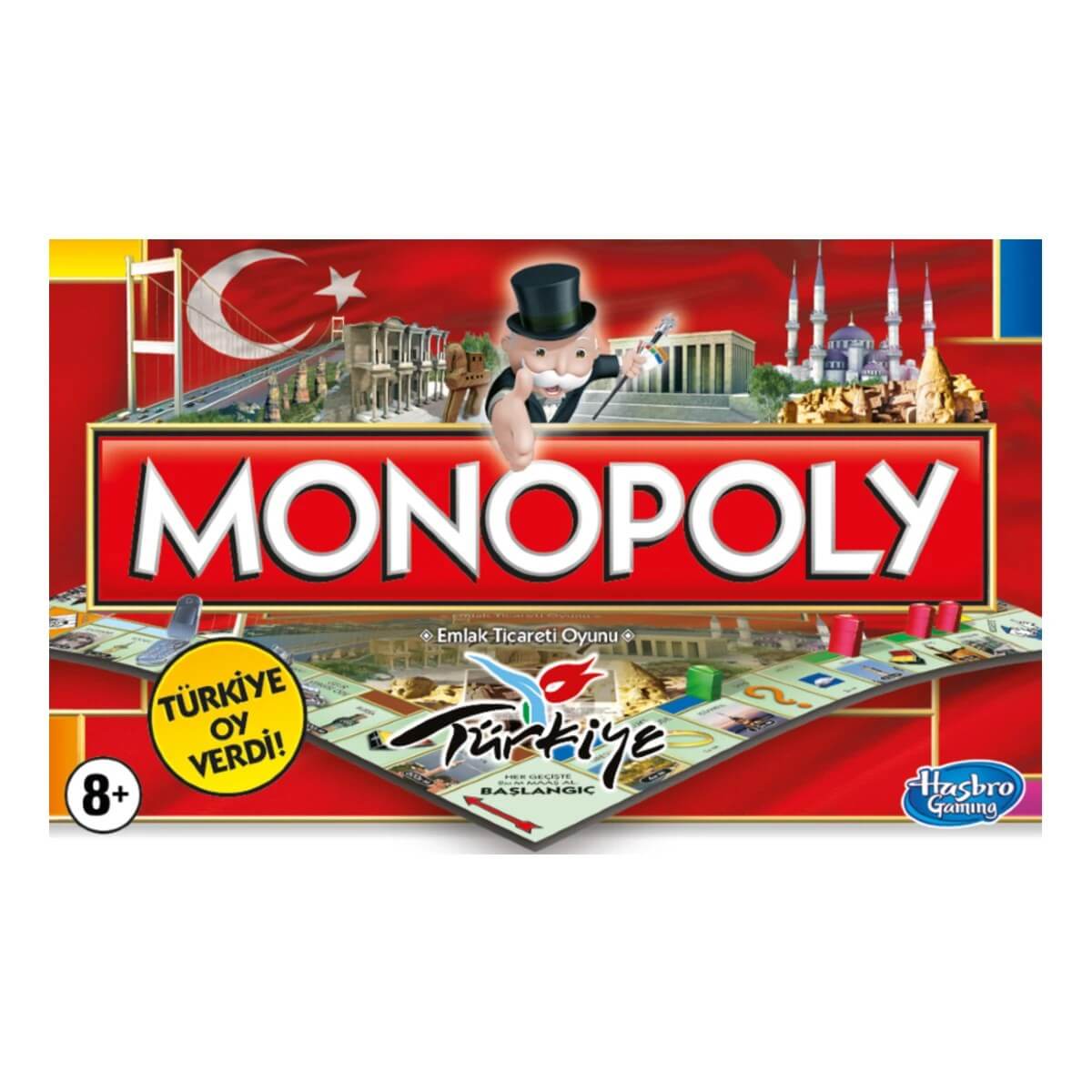 Hasbro Gaming Monopoly Türkiye Emlak Ticareti Oyunu - Roket Oyuncak