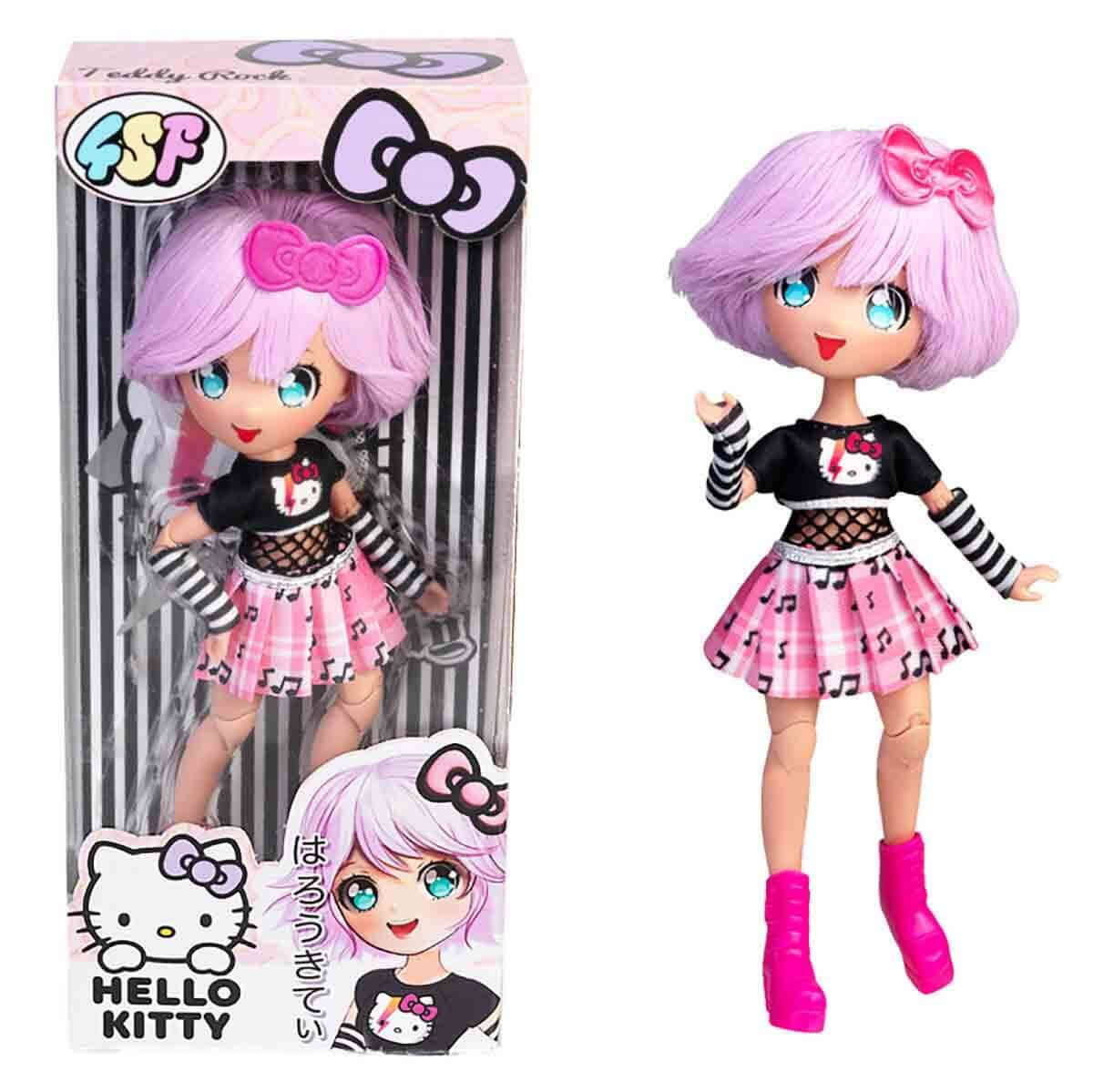 Hello Kitty Manga Bebek Figürü Teddy Rock - Roket Oyuncak